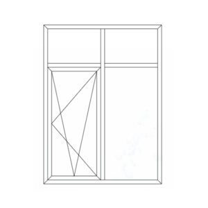 70 Series casement window tilt & swing inward (thermal break)